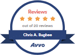 Avvo client reviews — Chris A. Bugbee